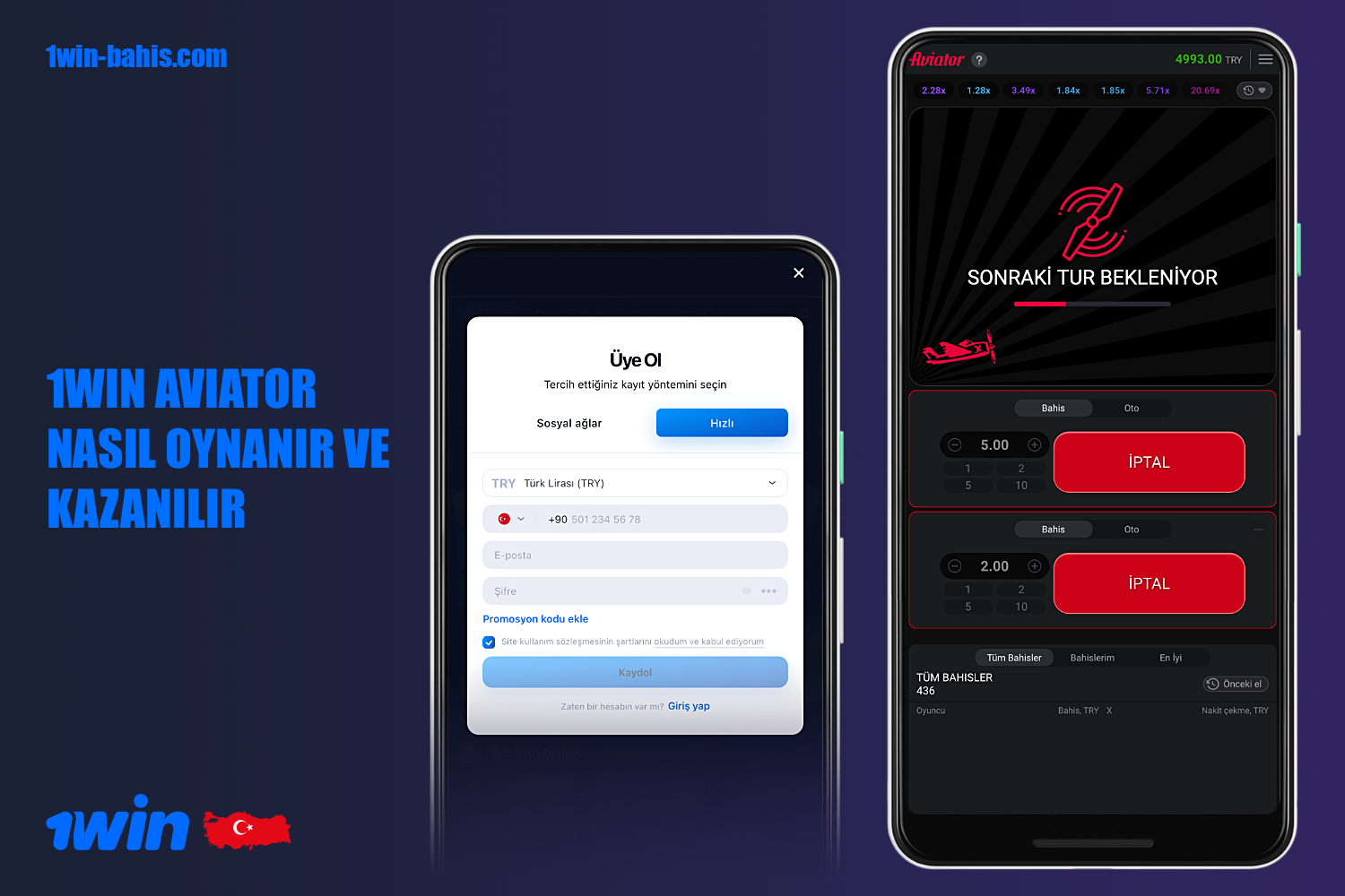 1win platformunda Aviator oynamaya başlamak için birkaç basit adımı izlemeniz gerekir