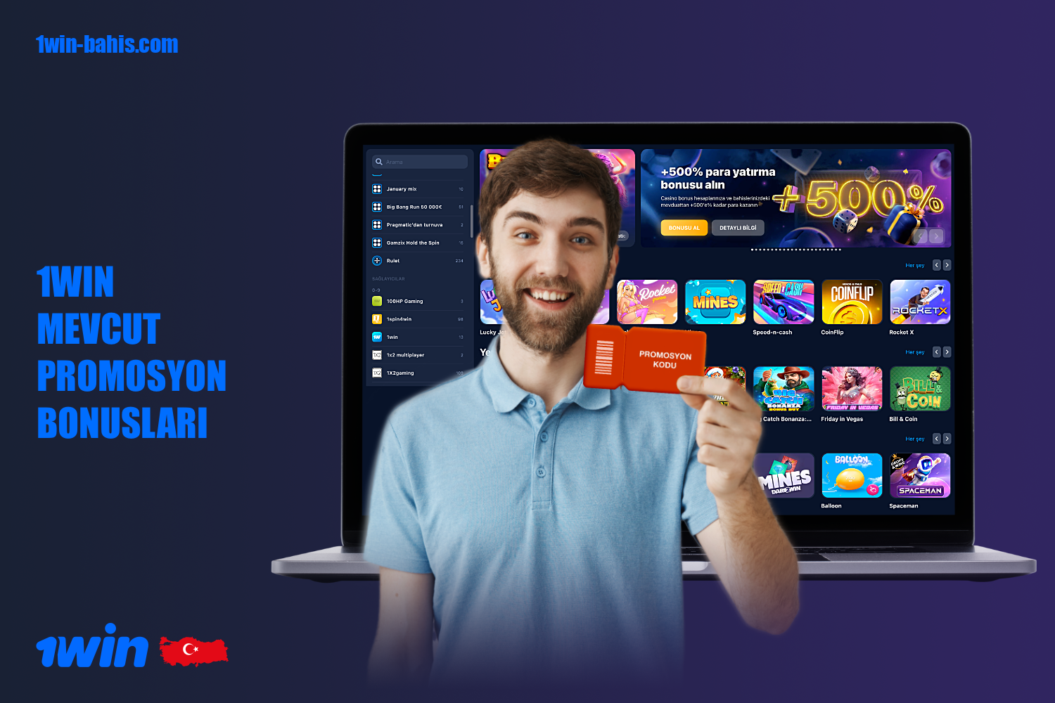 Mevcut 1win promosyon kodunu kullanarak Türkiye'den kullanıcılar güzel bir bonus kazanabilir